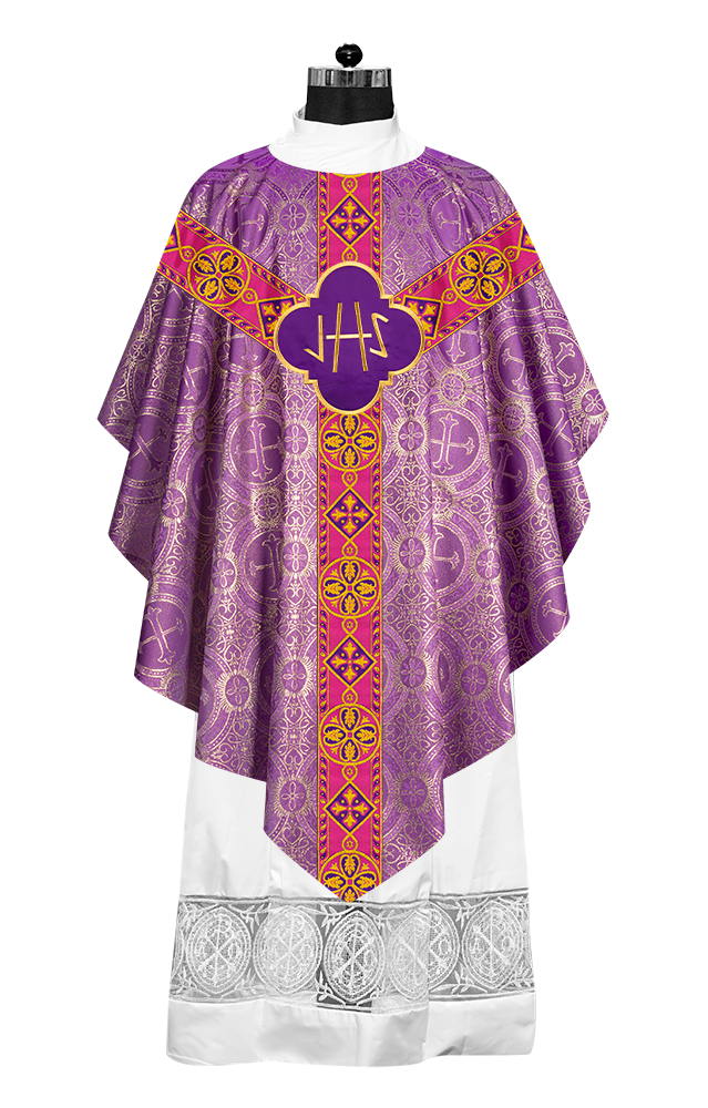 Ornate Liturgical Pugin Chasuble Vestment