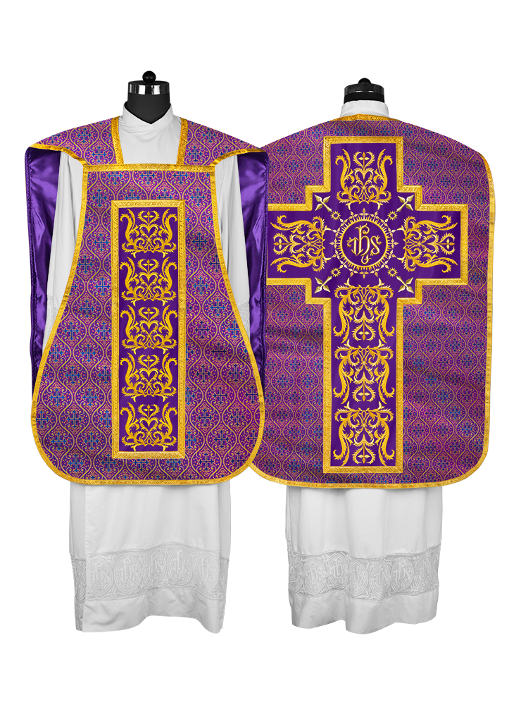 Roman Chasuble with matching stole