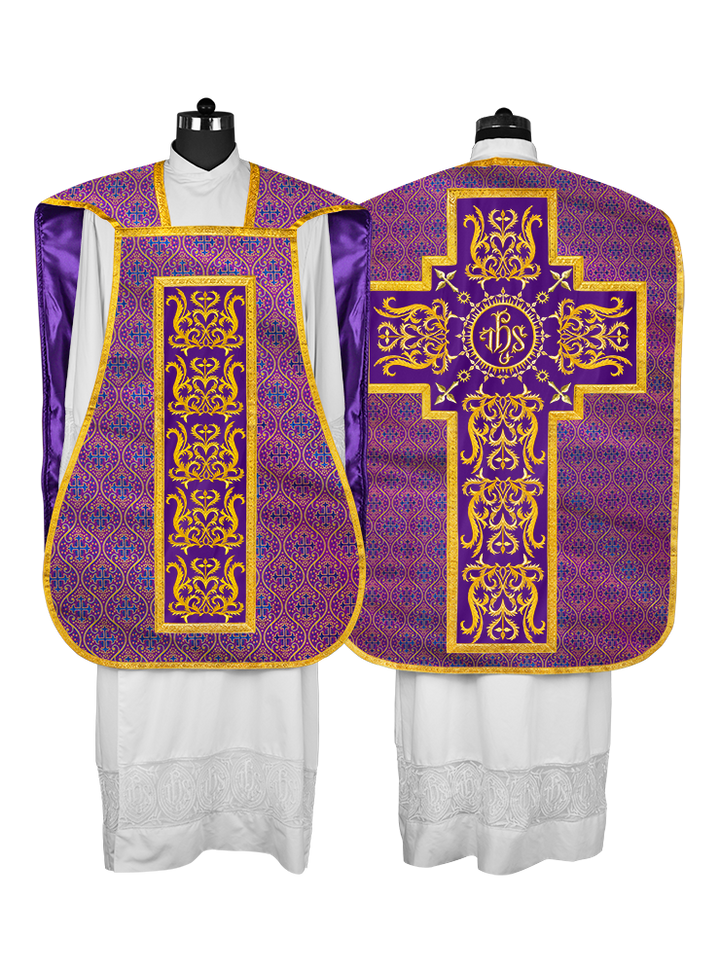 Roman Chasuble with matching stole