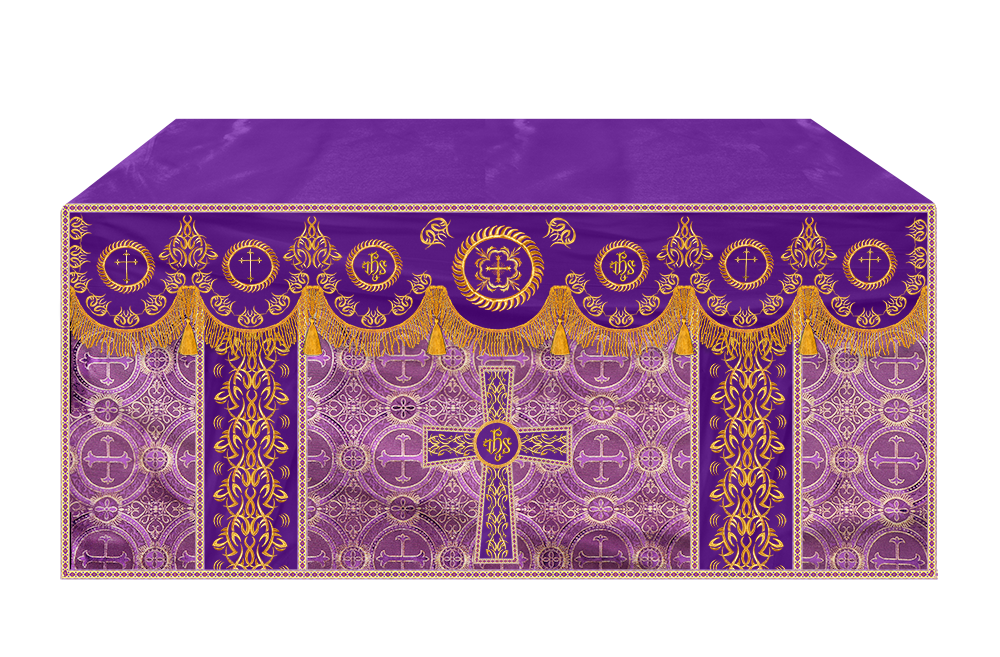 Church Altar Cloth with Trims