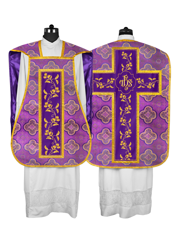 Fiddleback with Floral design