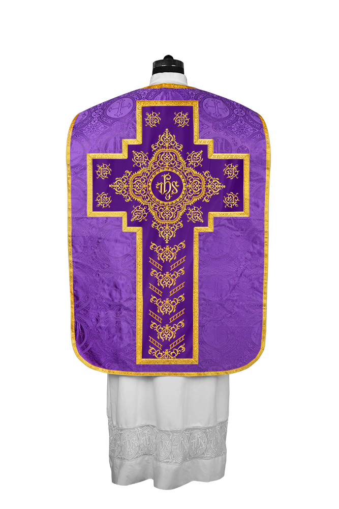 Fiddleback Vestment with Adorned Orphrey