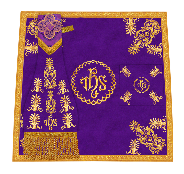 Mass set with solemn designs