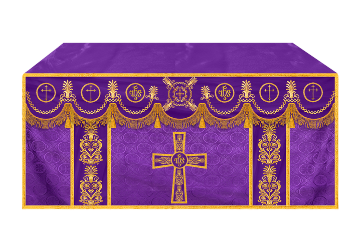 Ornate Embroidered Liturgical Altar Cloth