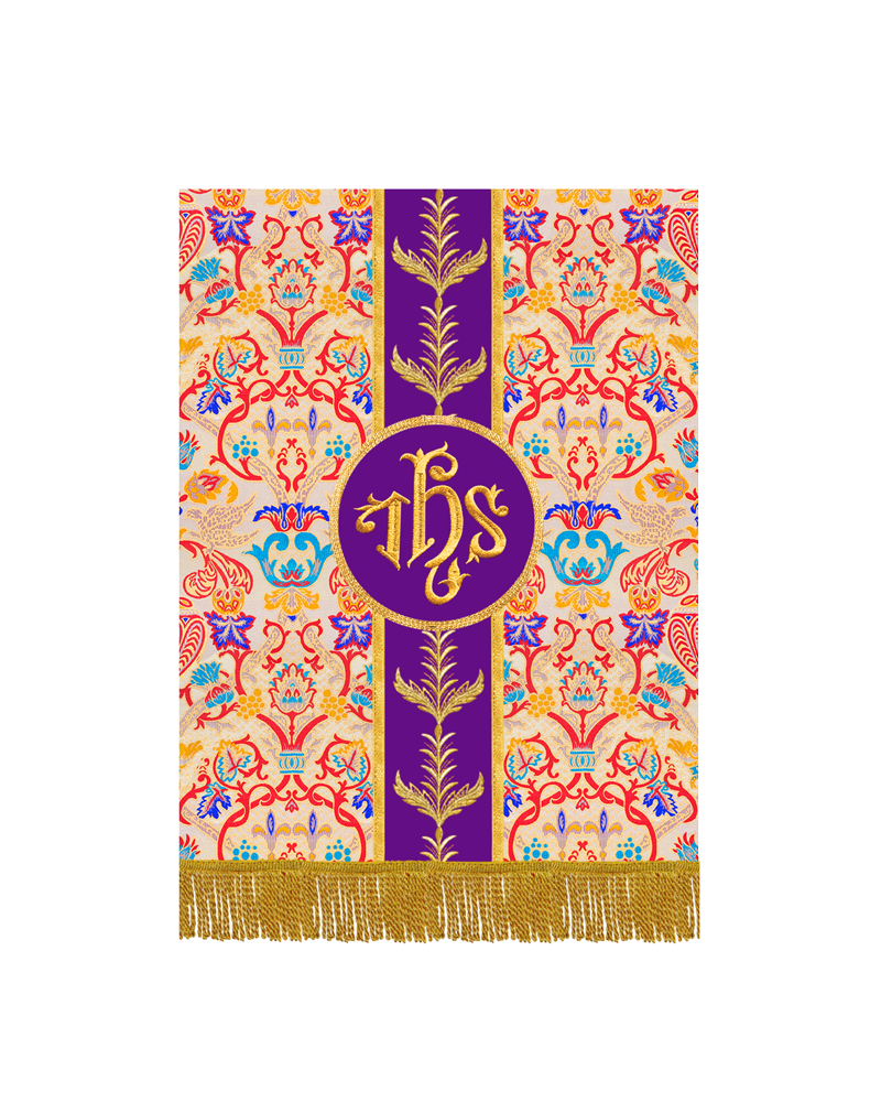 Tapestry Pulpit/Lectern Liturgical Embroidered Motif