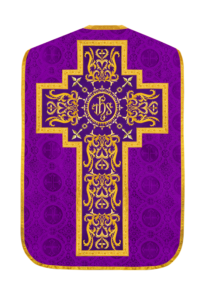 Roman Chasuble with matching stole