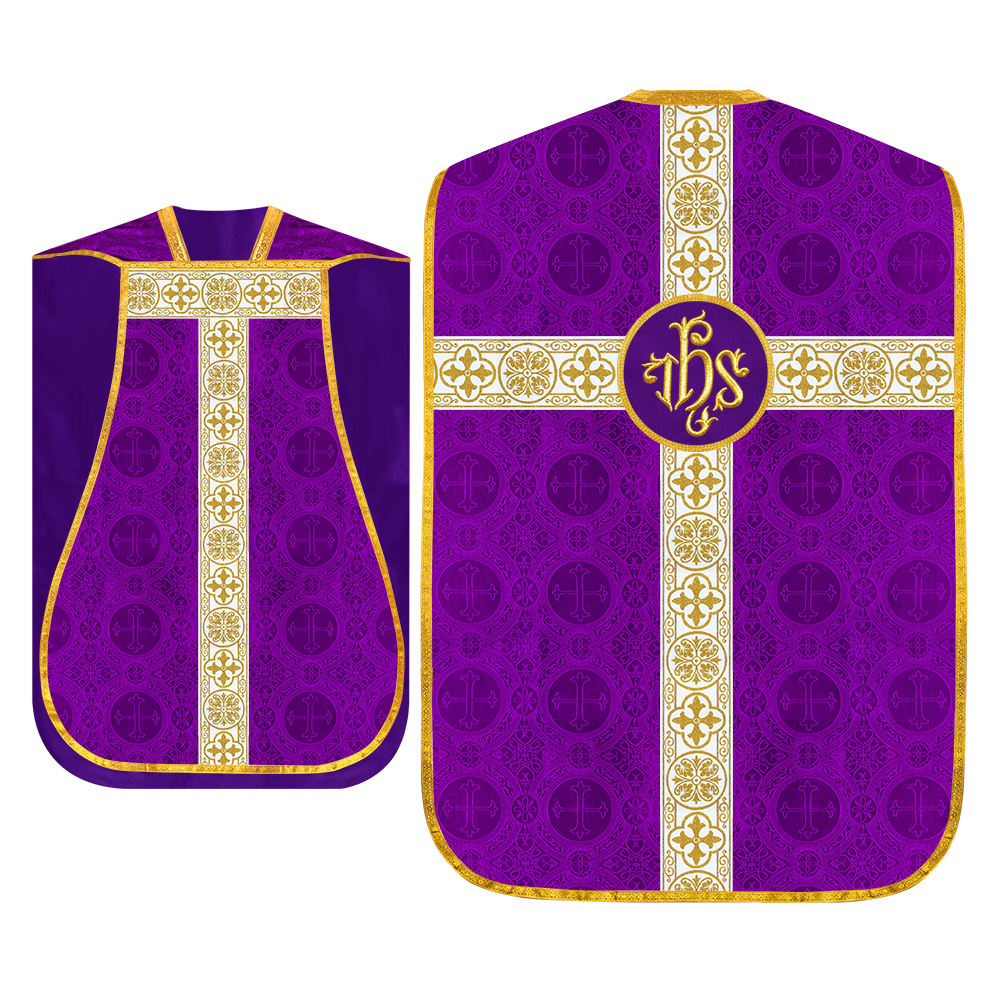 Roman Catholic Chasuble with Spiritual Motif