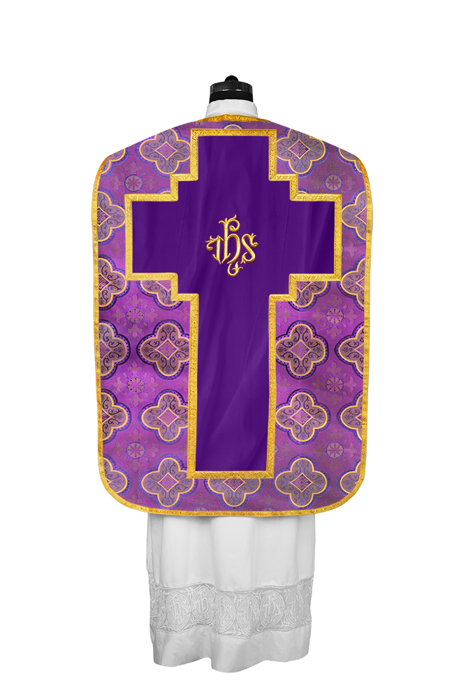 Fiddleback with spiritual motif