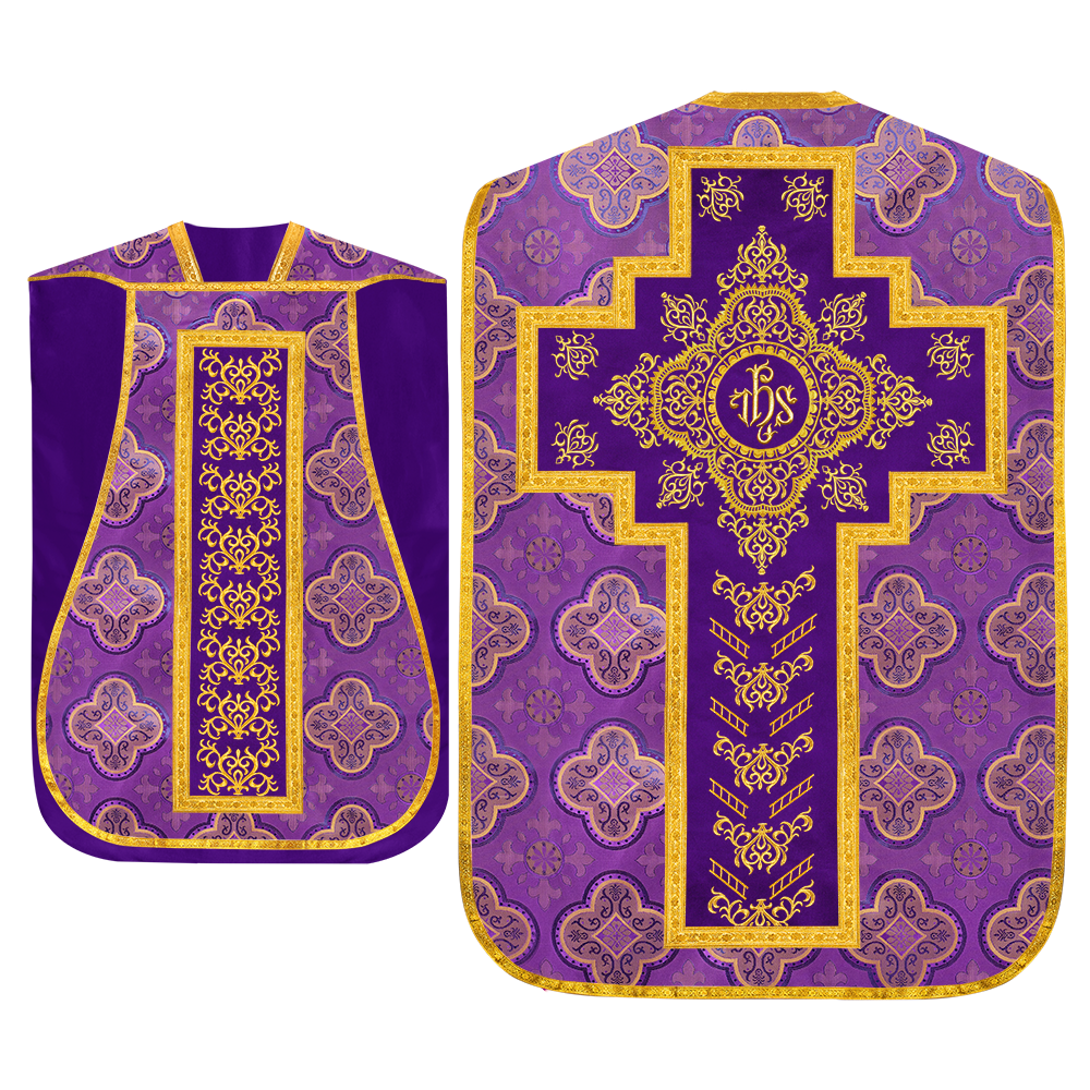 Fiddleback Vestment with Adorned Orphrey