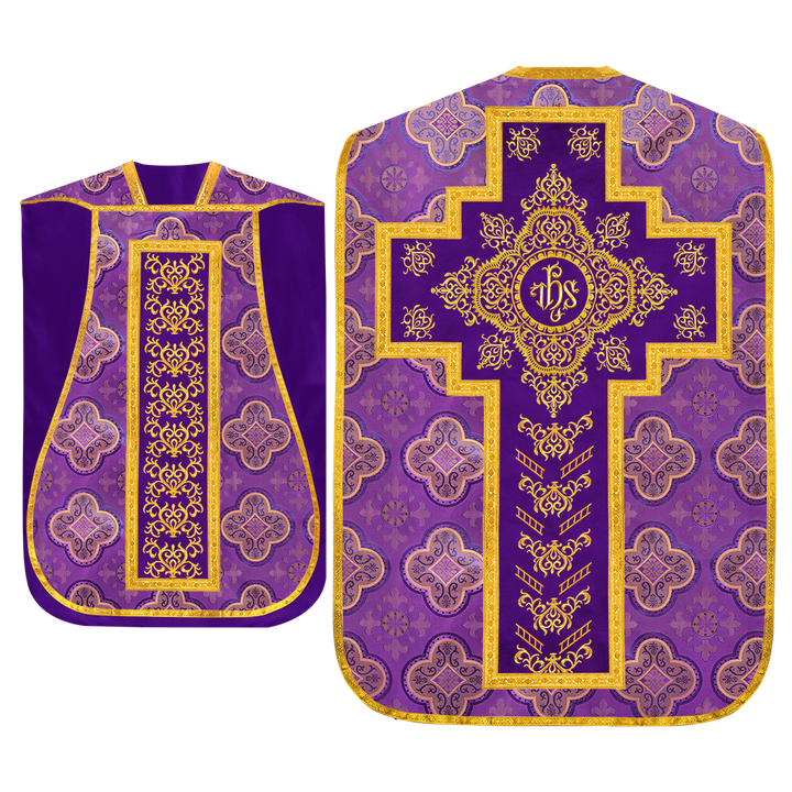 Fiddleback Vestment with Adorned Orphrey