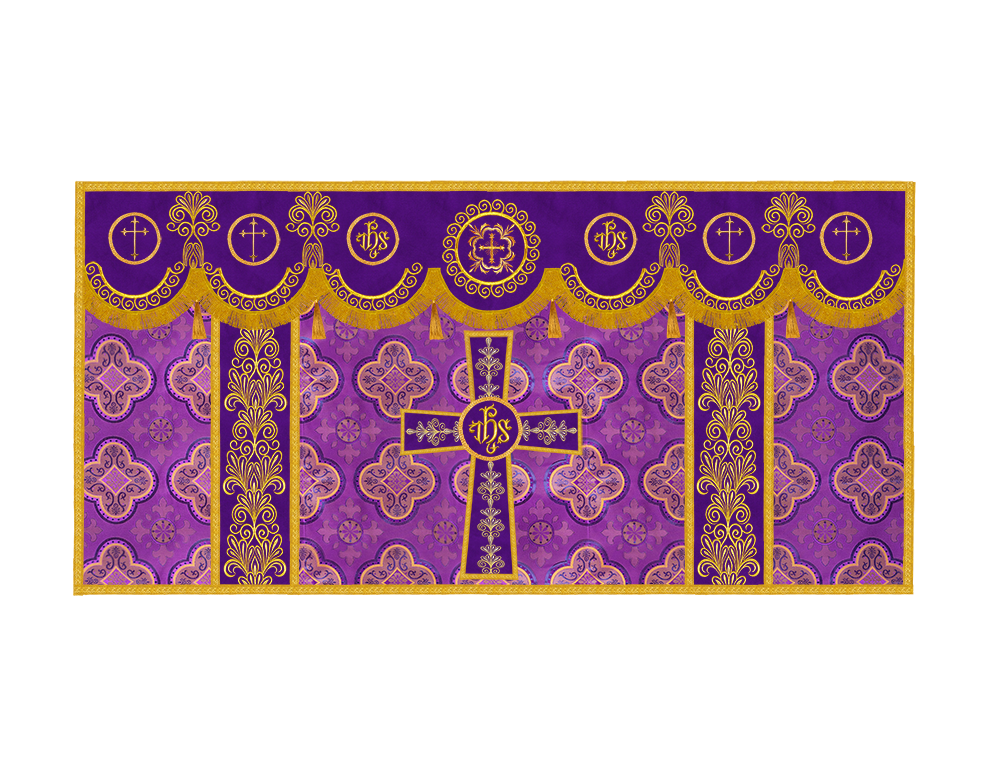 Altar Cloth with Liturgical Motif