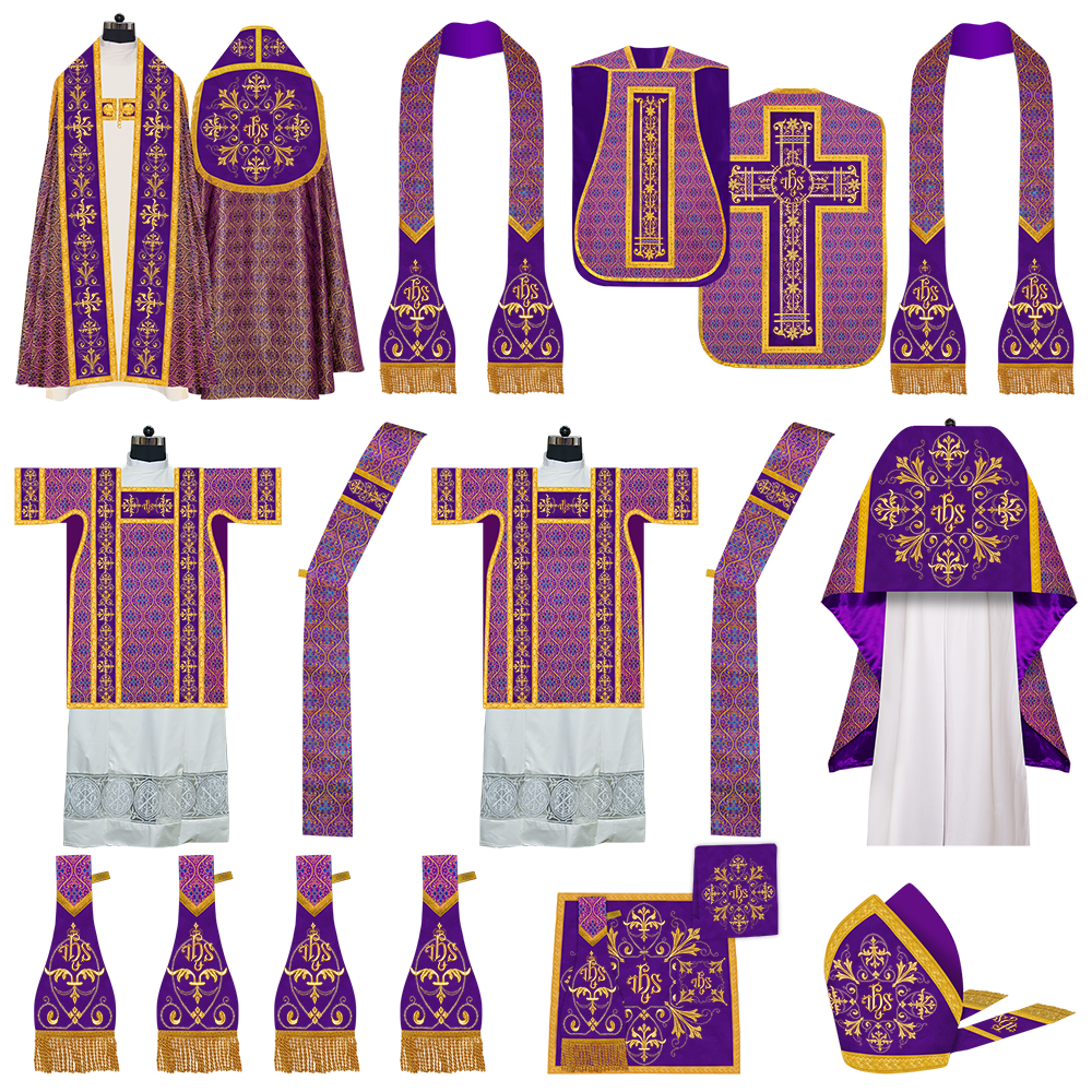 Roman Highline Mass Set with Embroidered Orphrey