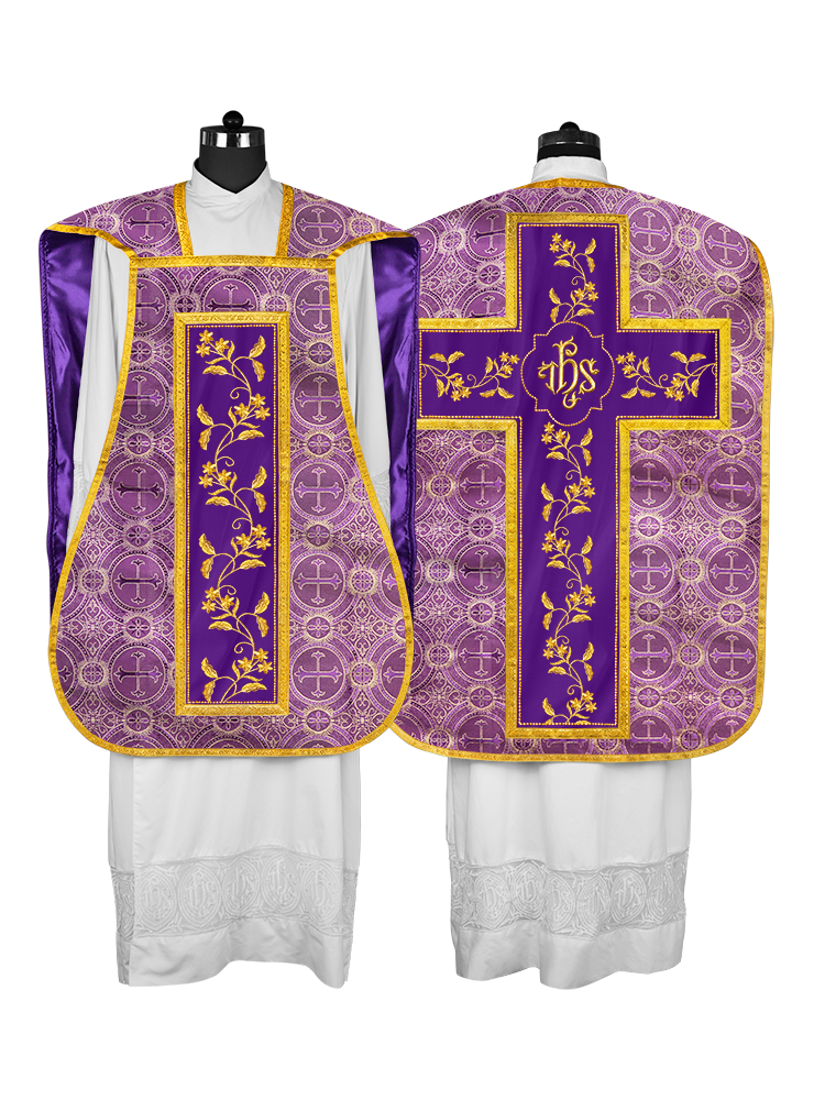 Fiddleback with Floral design