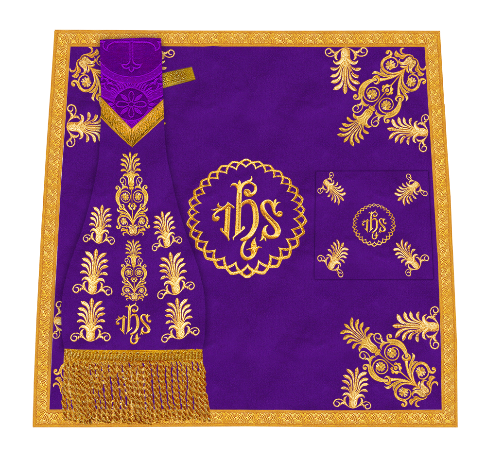 Mass set with solemn designs