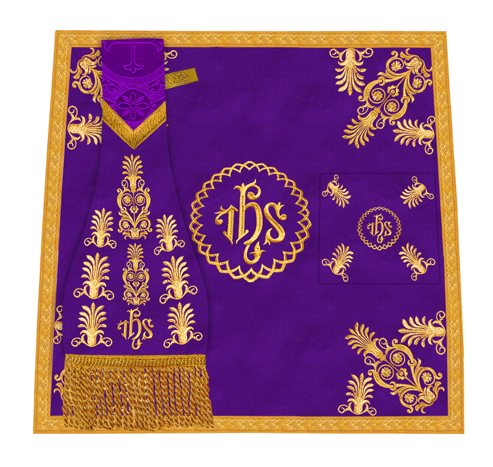 Mass set with solemn designs