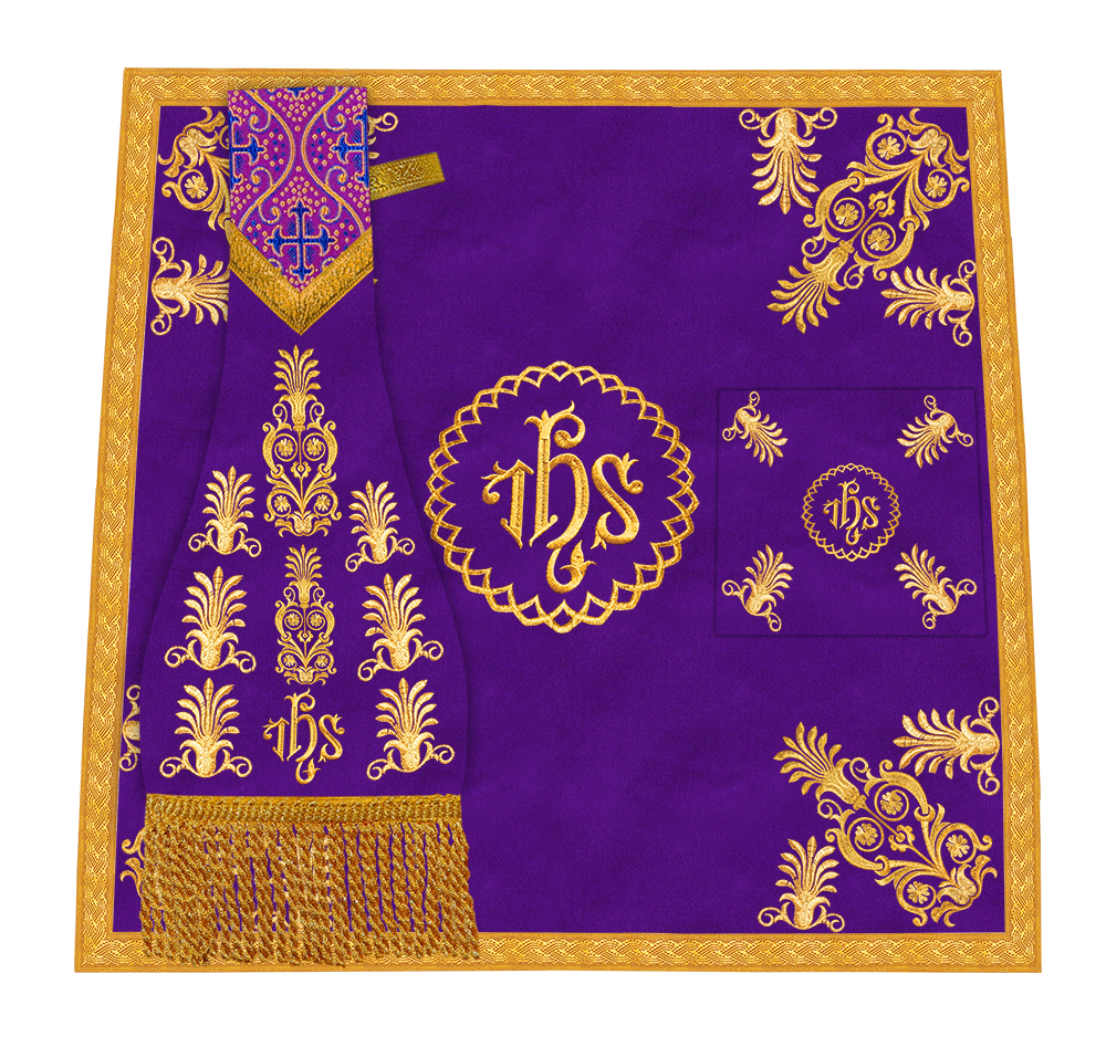 Mass set with solemn designs