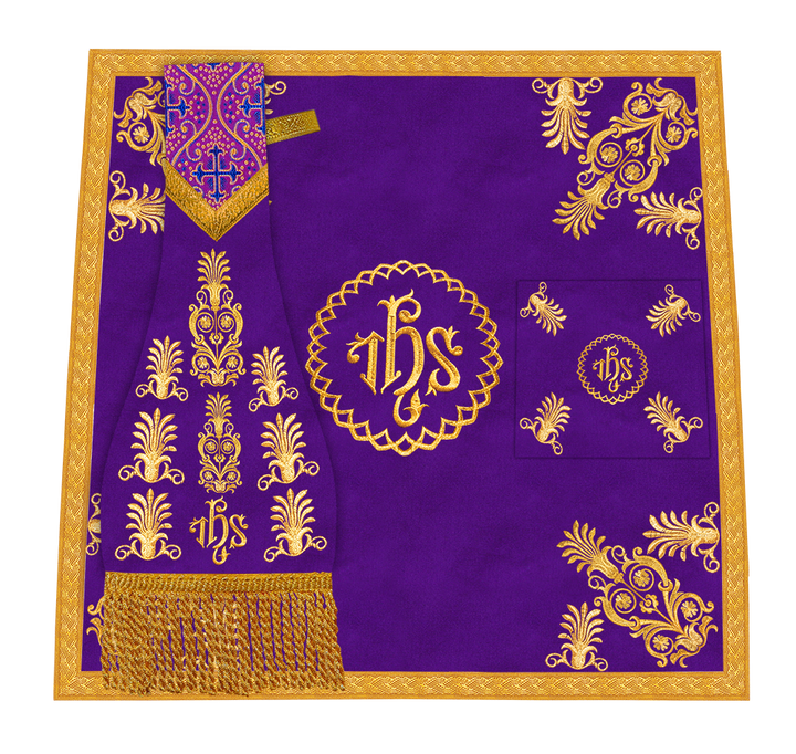 Mass set with solemn designs