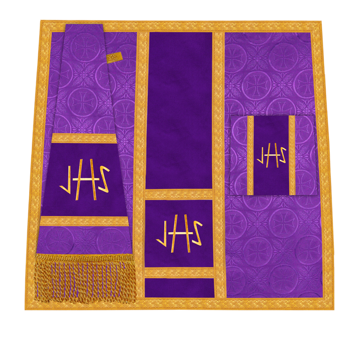 Mass Set adorned with Liturgical Motif