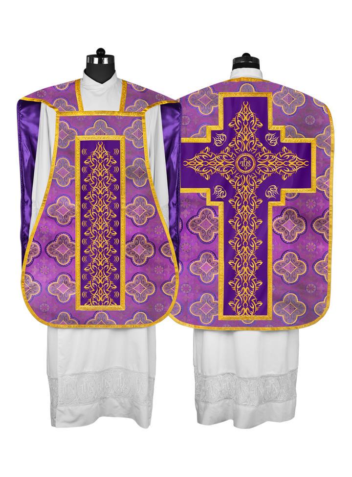 Fiddleback vestment with stole