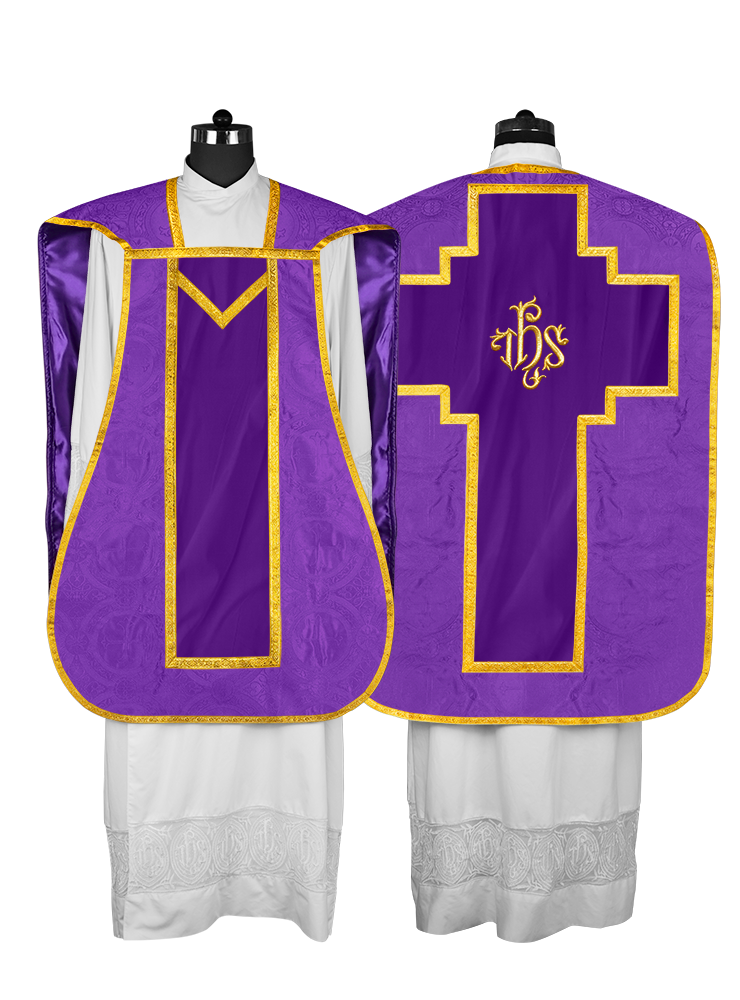 Fiddleback with spiritual motif