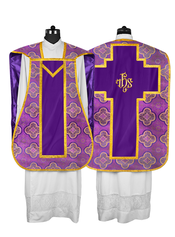 Fiddleback with spiritual motif