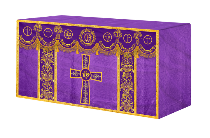 Altar Cloth with Liturgical Motif