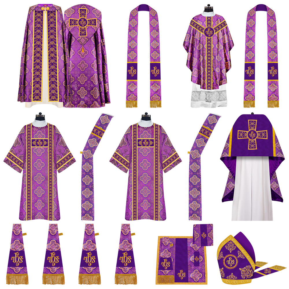 Gothic Highline Mass Set with Embroidered Orphrey