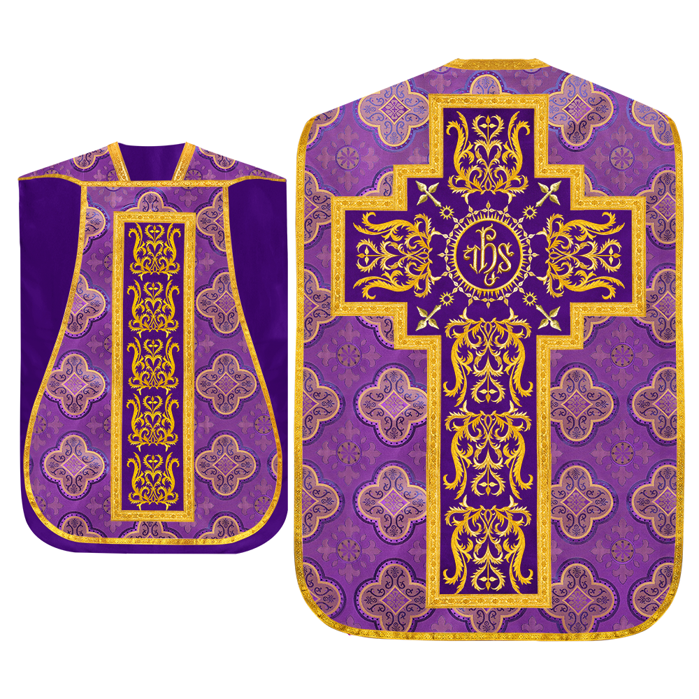 Roman Chasuble with matching stole