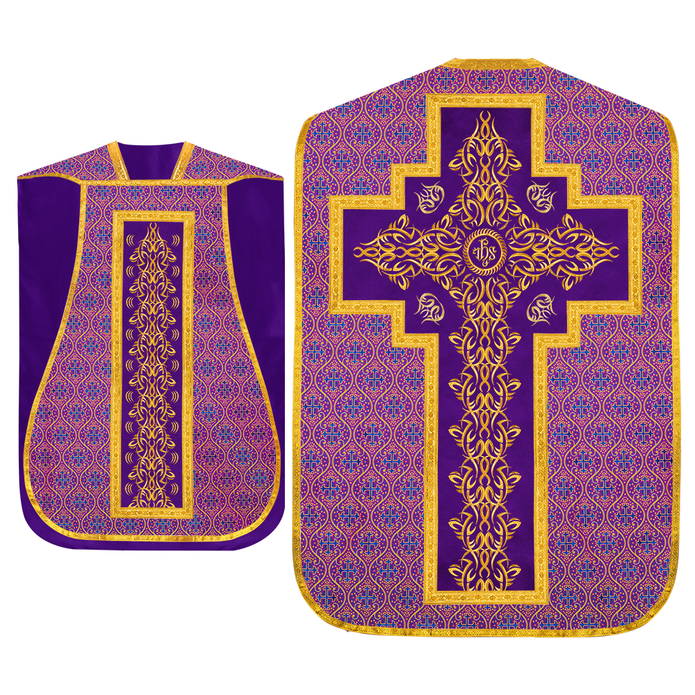 Fiddleback vestment with stole