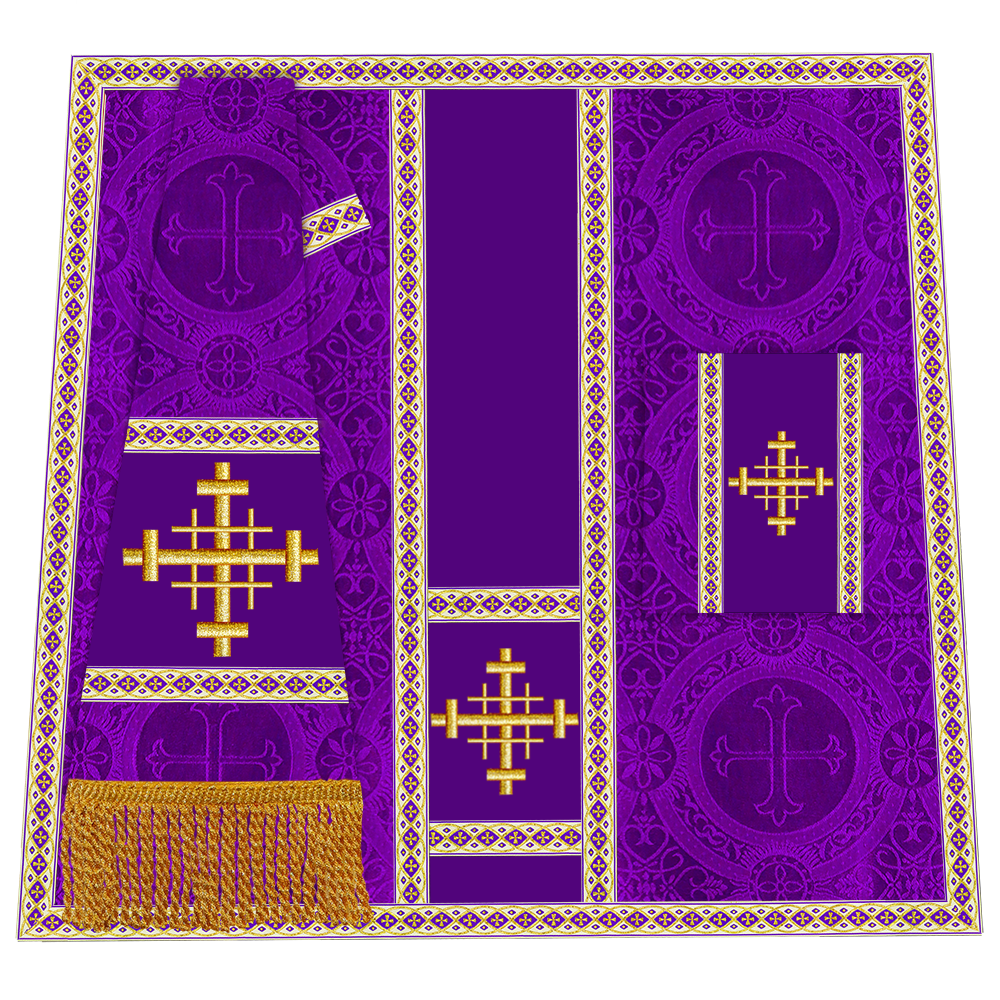 Liturgical Mass set with Cross