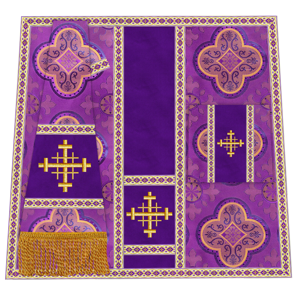 Liturgical Mass set with Cross