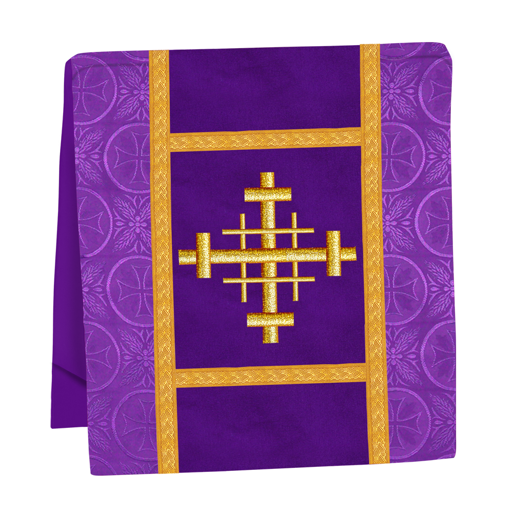 Handcrafted Altar Mass Set with Embroidered Motif