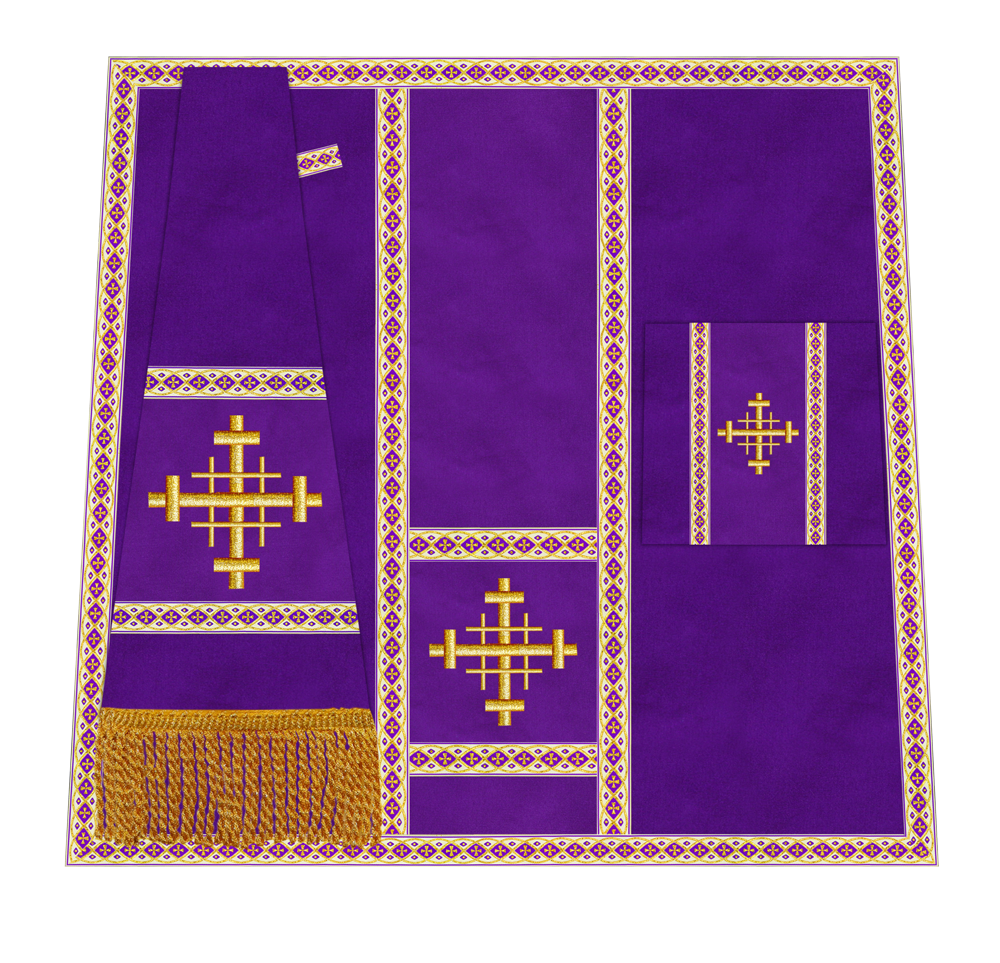 Liturgical Mass set with Cross