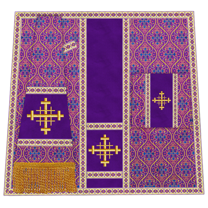 Liturgical Mass set with Cross