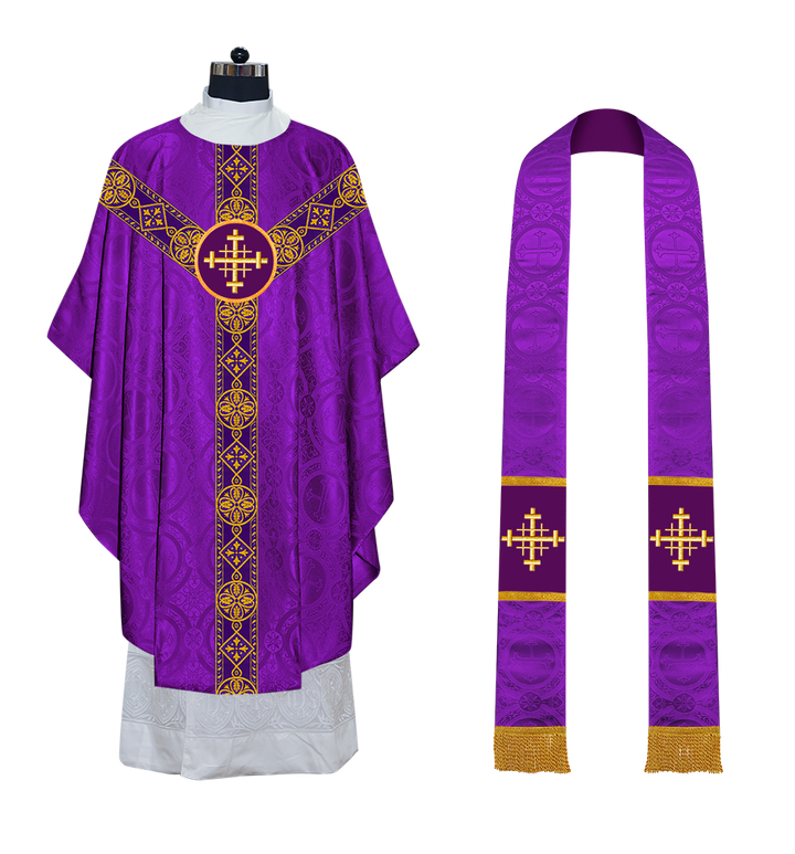 Liturgical Gothic Chasuble Vestments
