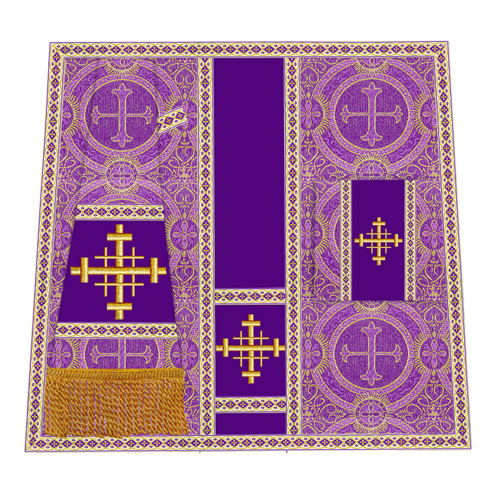 Liturgical Mass set with Cross