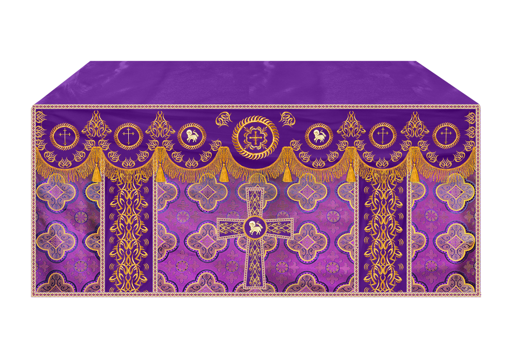 Church Altar Cloth with Trims