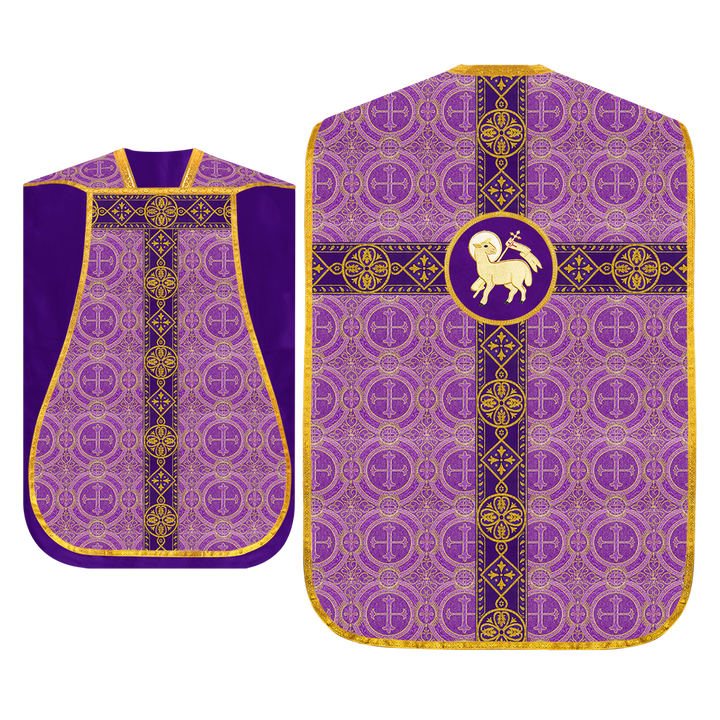 Embroidered Roman Chasuble Vestment