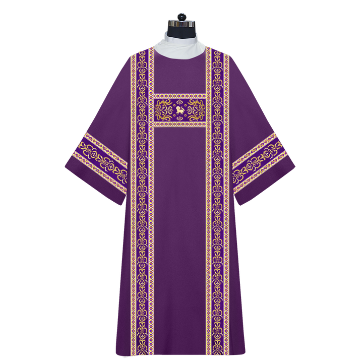 Dalmatics Vestments Enhanced With Woven Braids