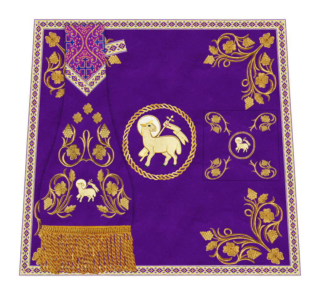 Grapes Embroidery Mass set with Motif