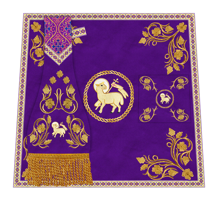 Grapes Embroidery Mass set with Motif