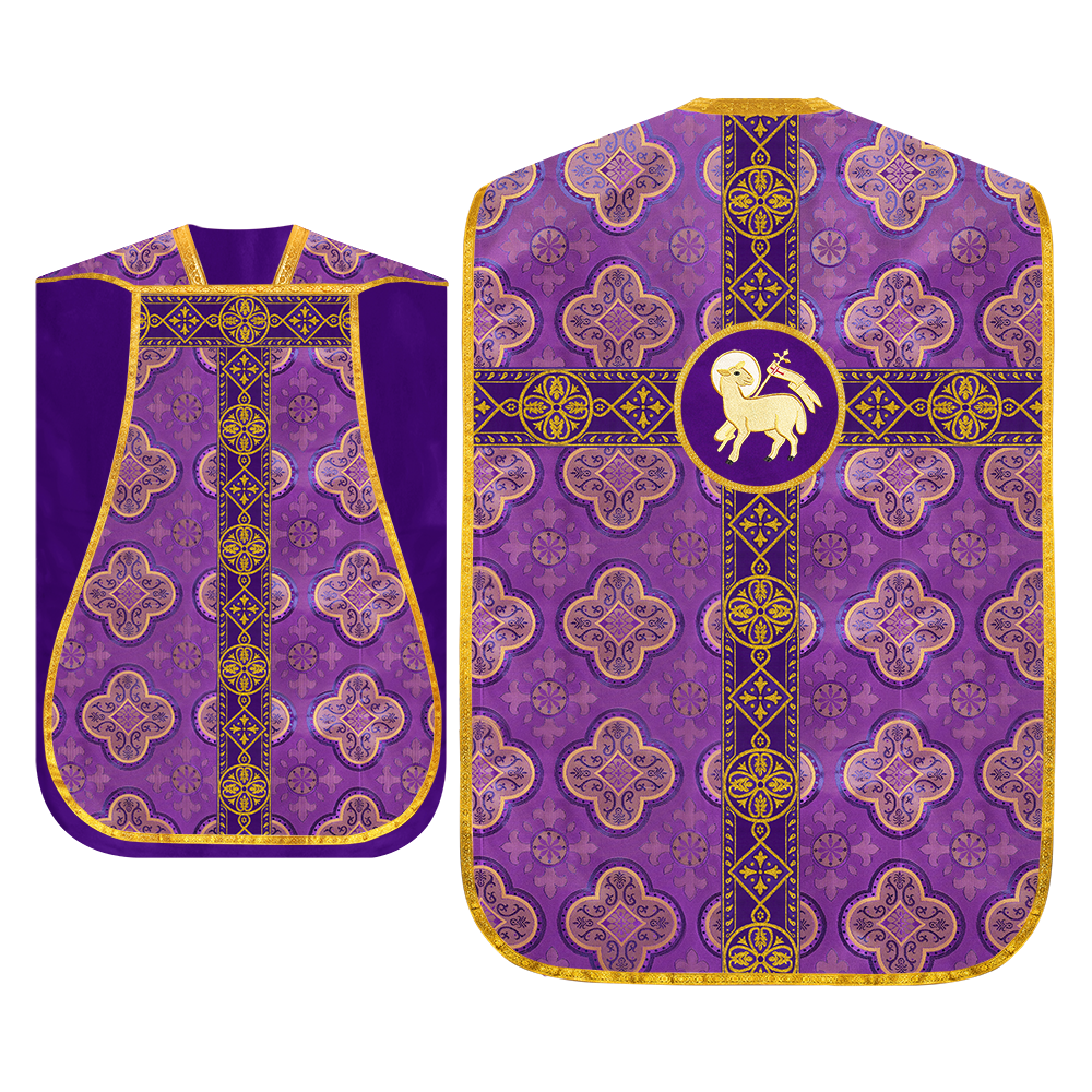 Embroidered Roman Chasuble Vestment