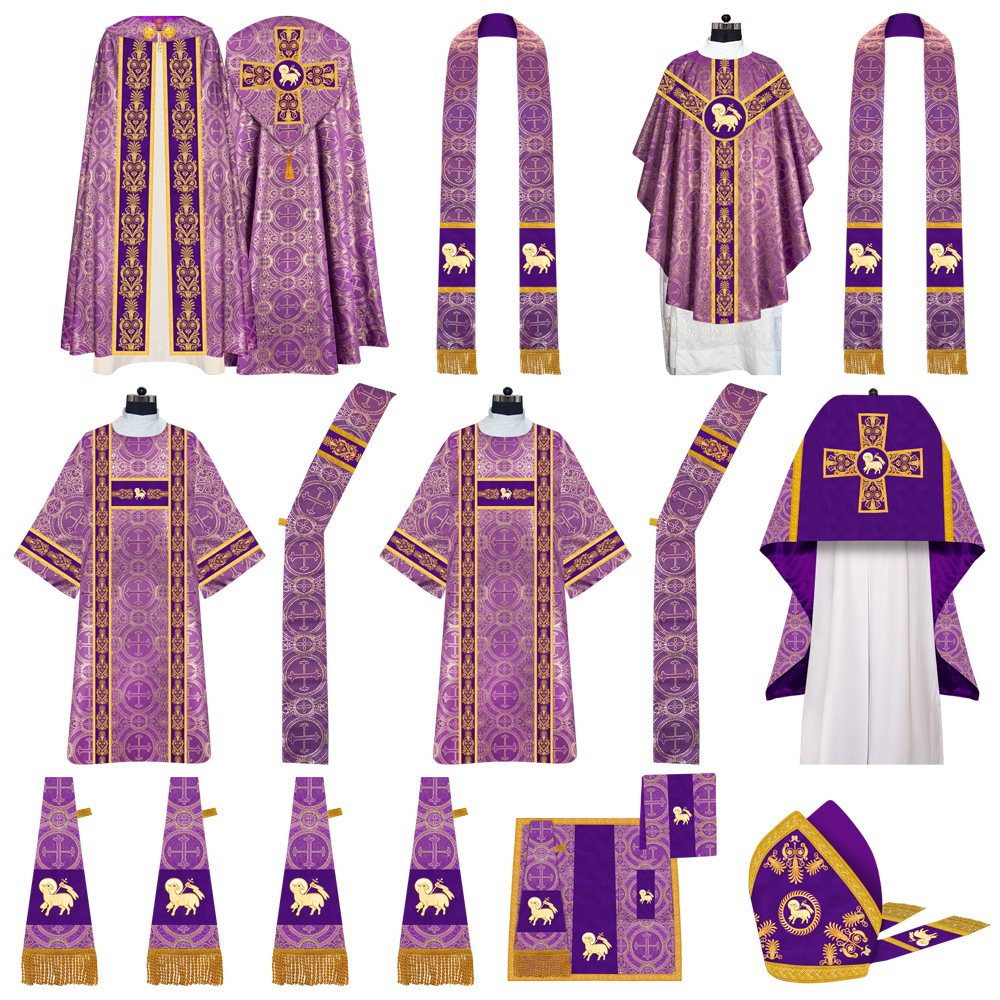 Gothic Style Highline Mass Set Vestments