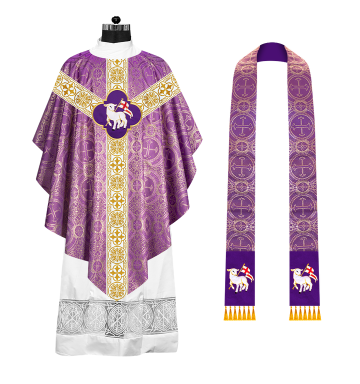 Traditional Liturgical Pugin Chasuble Vestments