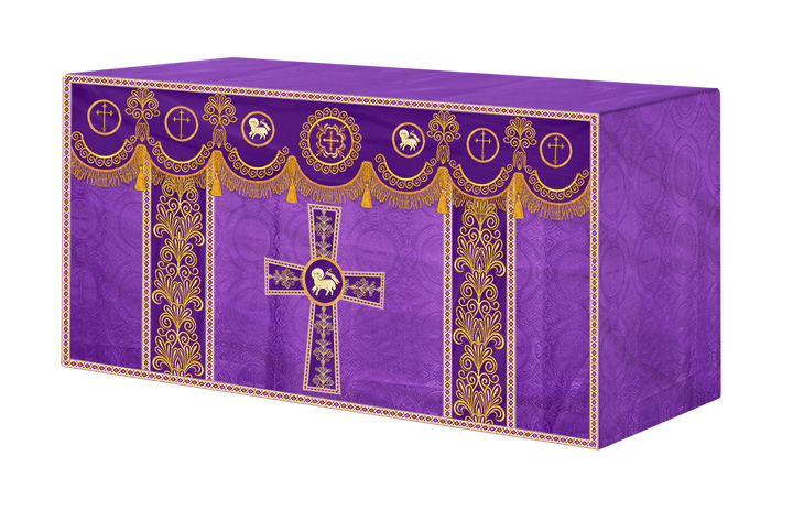 Altar Parament with Motif and Trims