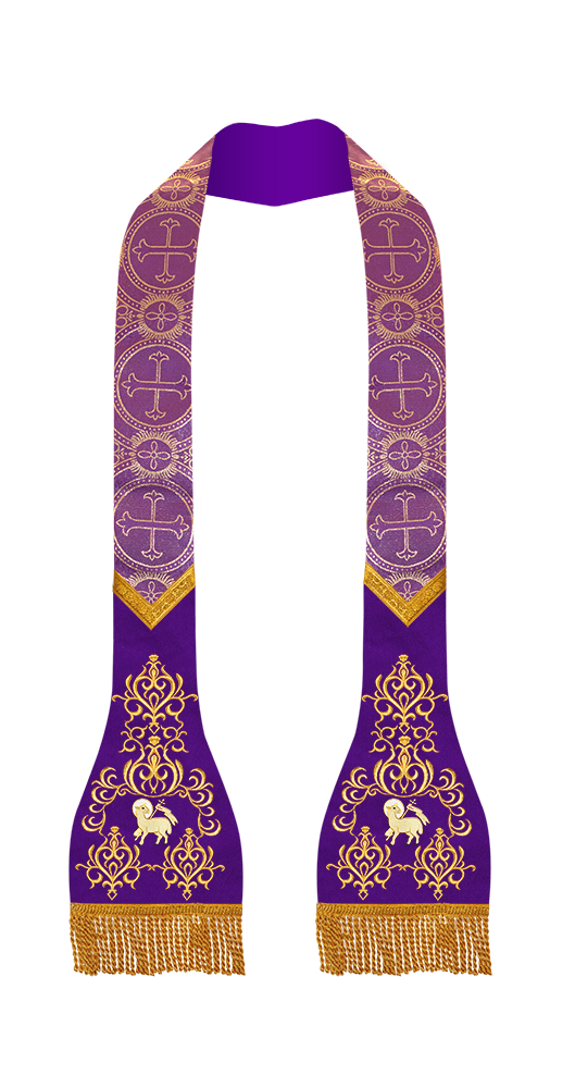 Roman Stole with adorned motif