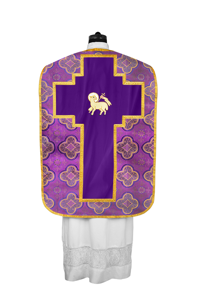 Fiddleback with spiritual motif