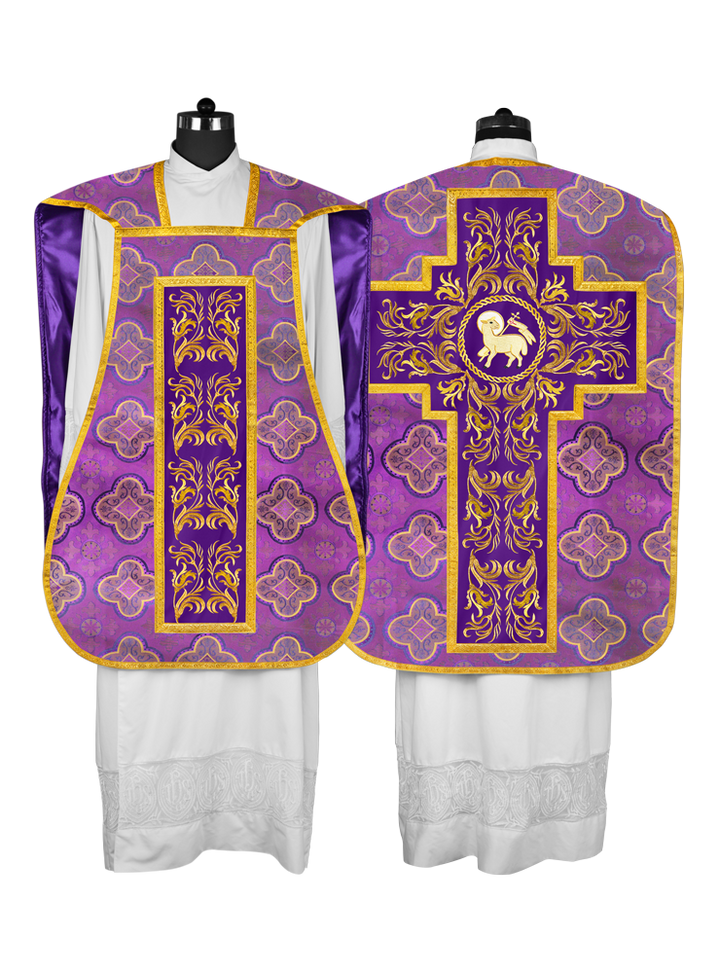 Liturgical Roman Chasuble Vestment