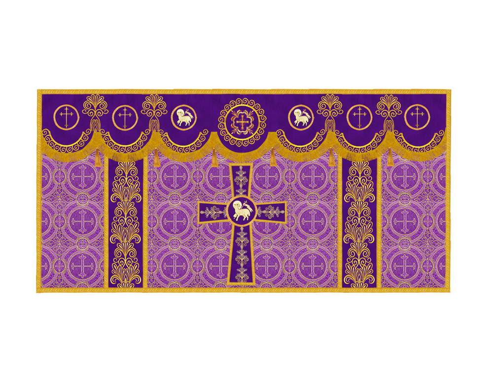 Altar Cloth with Liturgical Motif