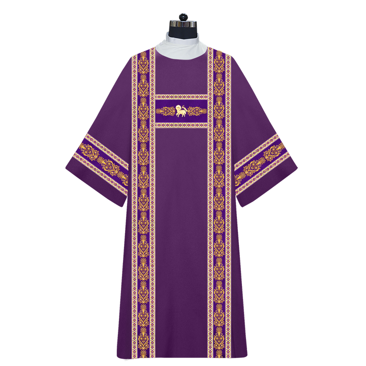 Dalmatics Vestments With Embroidered motifs